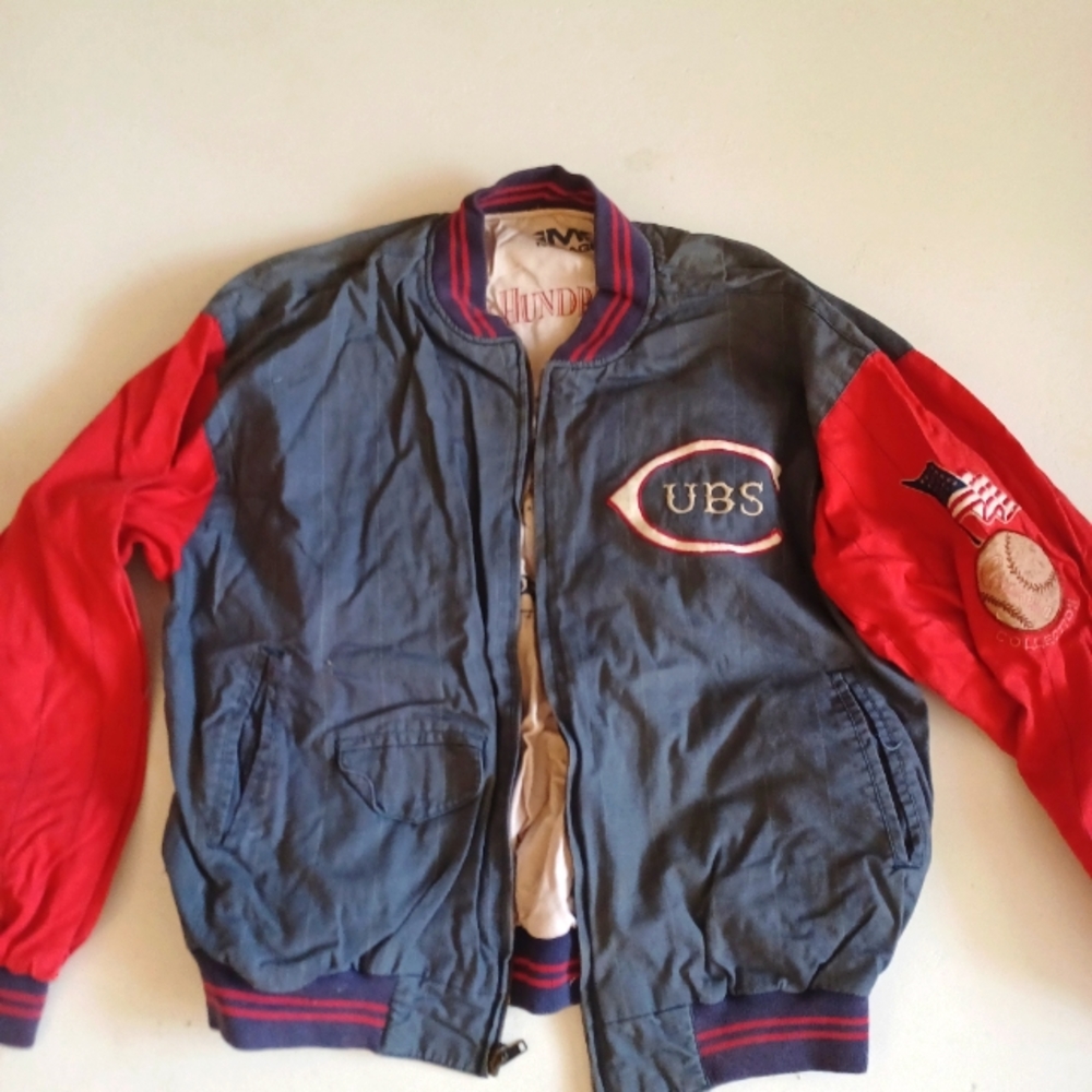 Chicago Cubs Cooperstown Collection Vintage Jacket